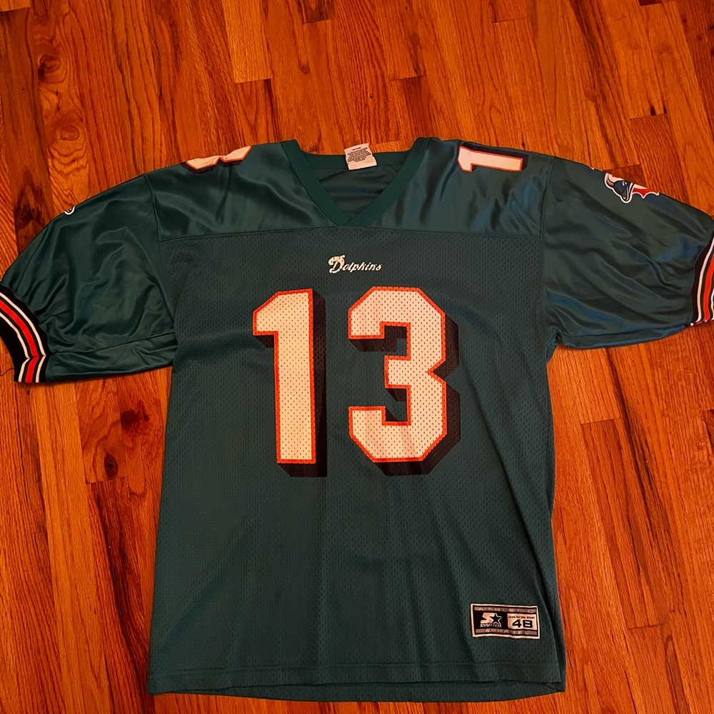 Dolphins Marino Jersey by Starter Size: L